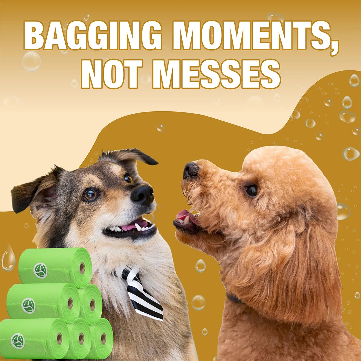 Biodegradable Dog Poop Bags 900 Count Leakproof Easy Tear Dispenser