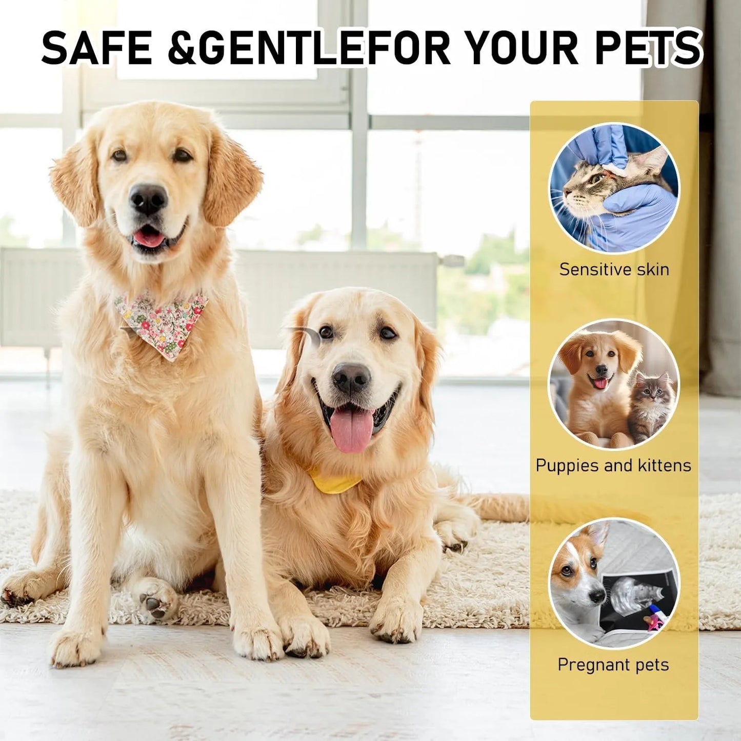 Pet Skin Soothing Spray For Dogs And Cats Natural Relief
