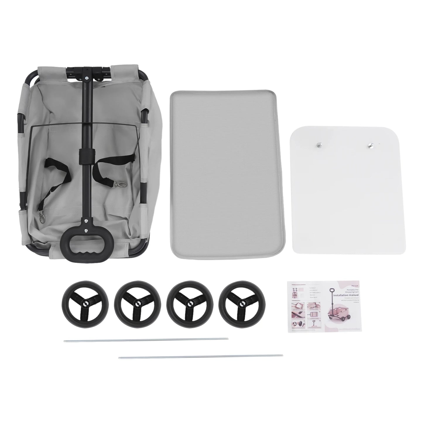 Foldable Dog Stroller for Small Pets