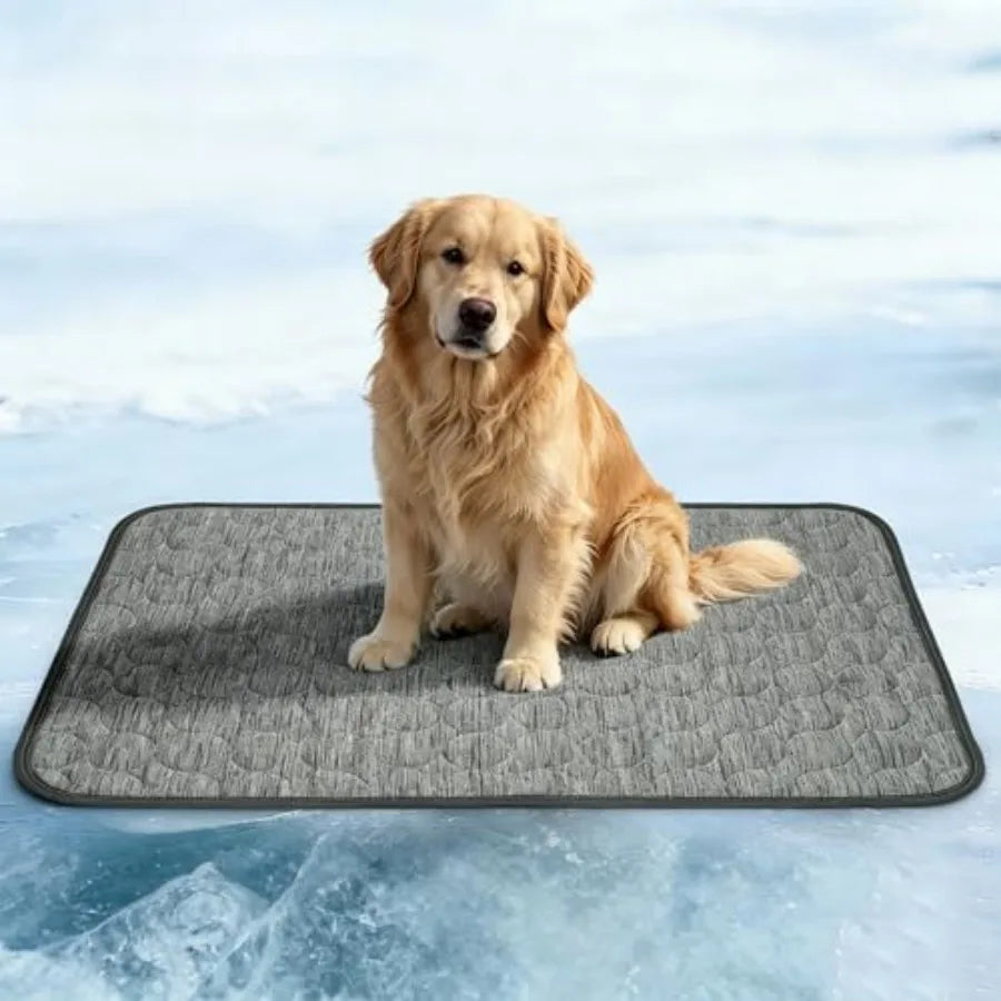 Anti Slip Washable Cooling Mat For Comfortable Pets