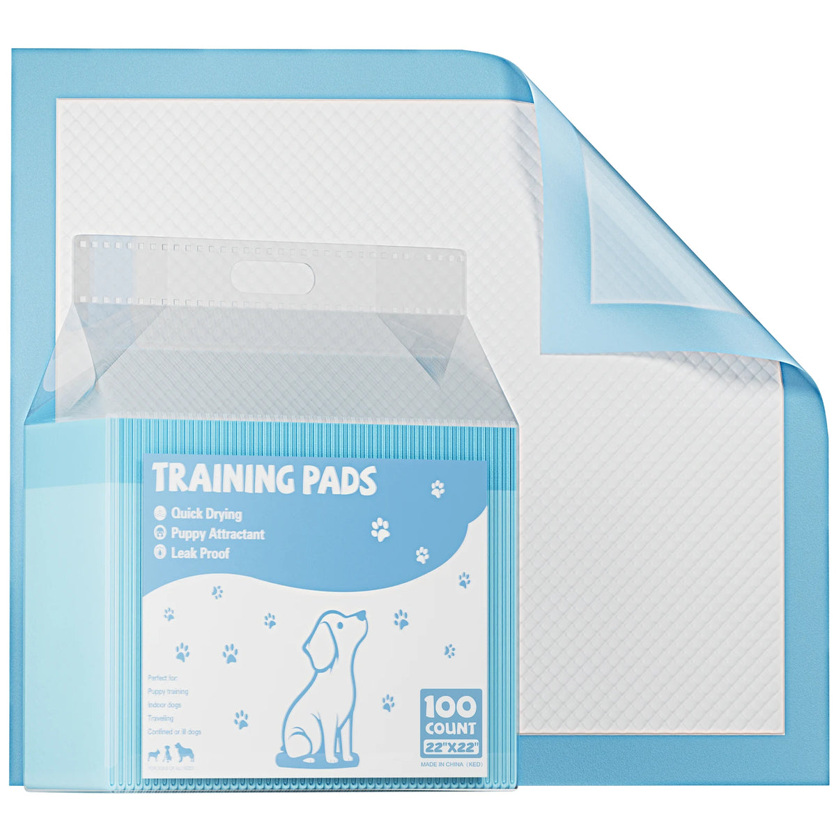 Disposable Underpads 150 Count Quick Dry Leakproof Pads For Pets