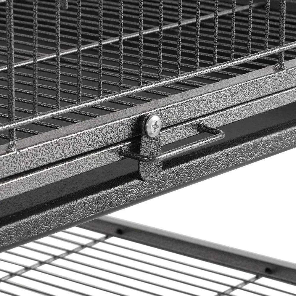 Wrought Steel Bird Cage for Parrots and Cockatiels