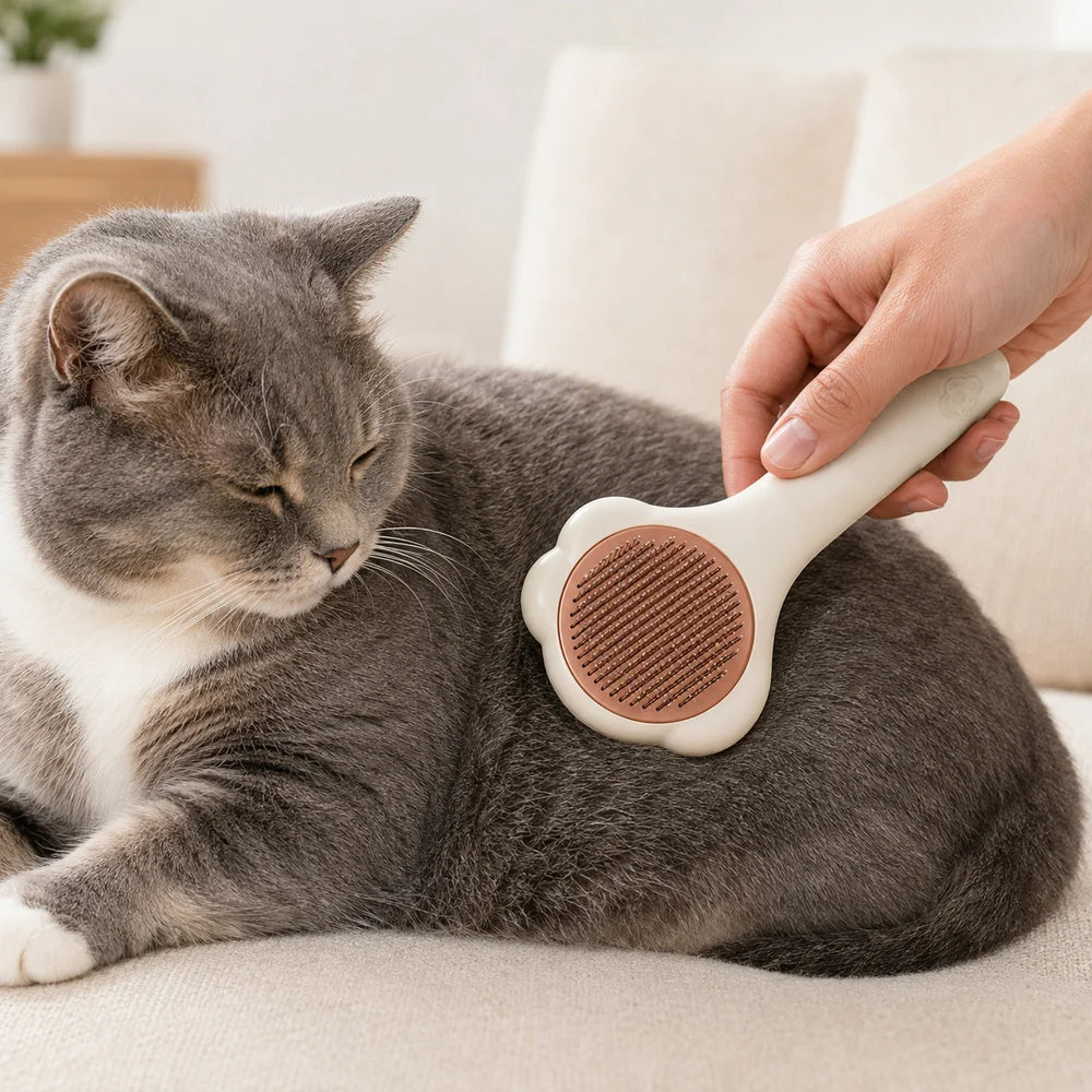 Cat Self Grooming Arch Sisal Scratching Base With Plush Rest Station