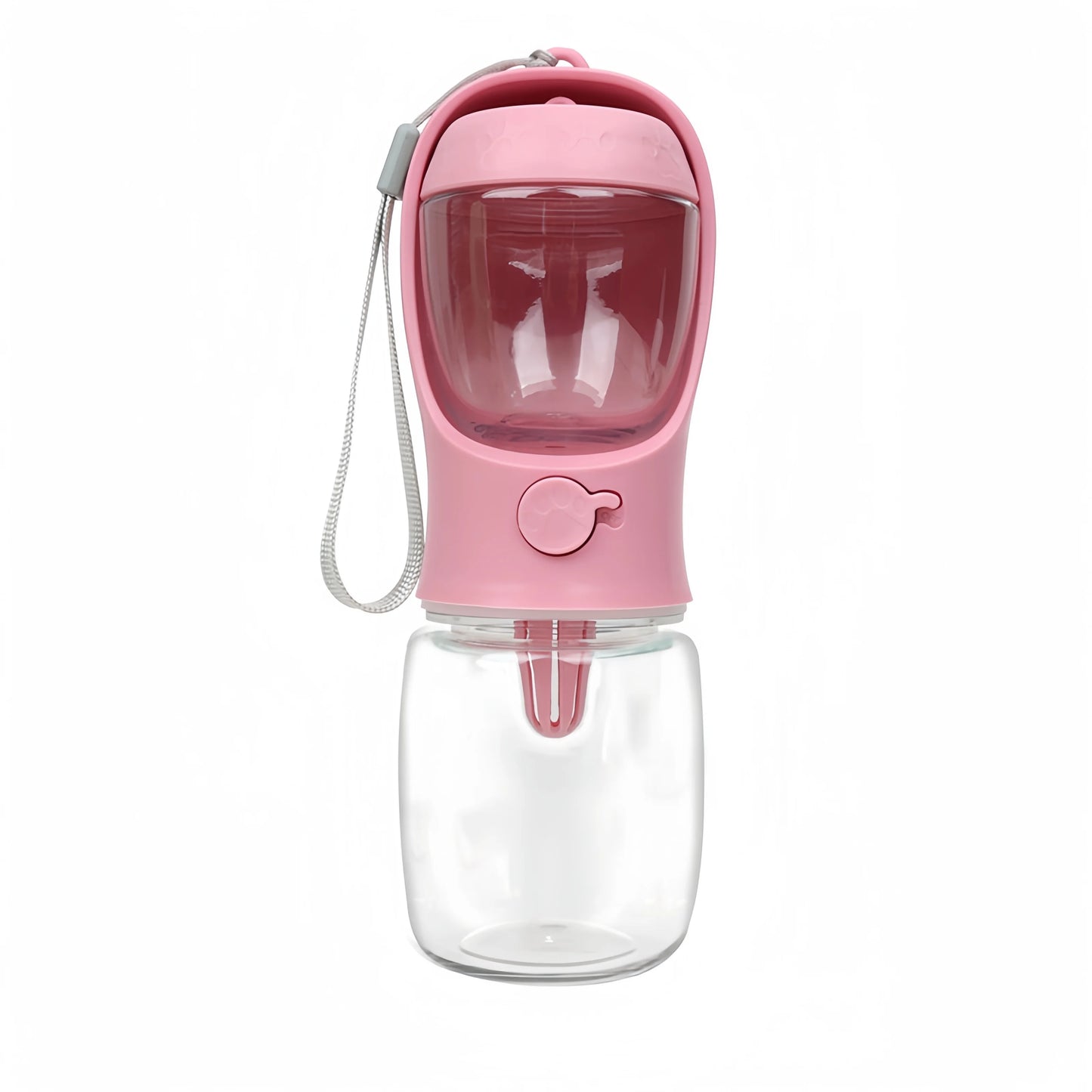 Portable Pet Water Bottle With Storage For Dogs And Cats