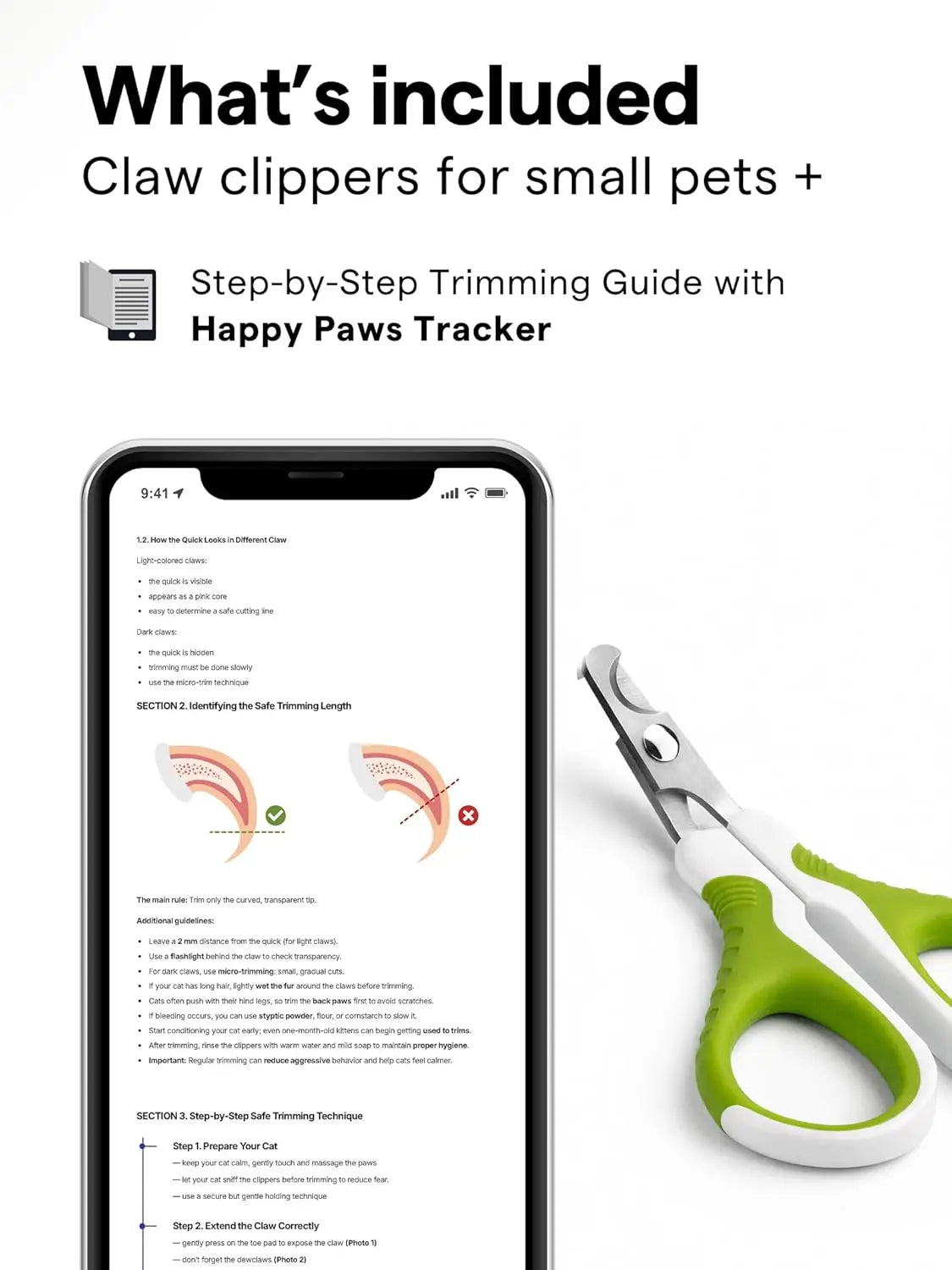 Precision Pet Nail Clippers Angled Blades For Cats Dogs Rabbits