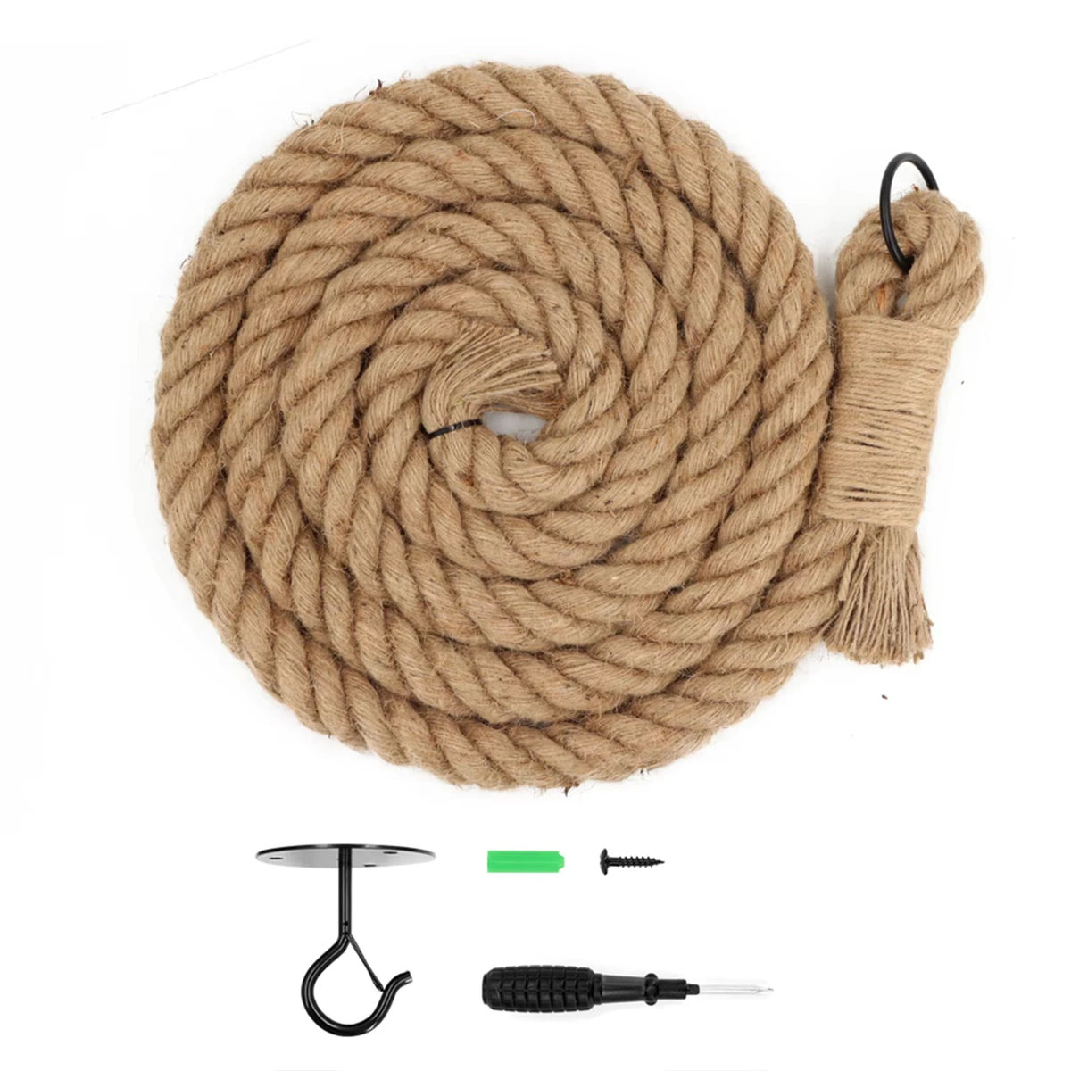 Ceiling Mounted Cat Sisal Climbing Rope Scratching Post