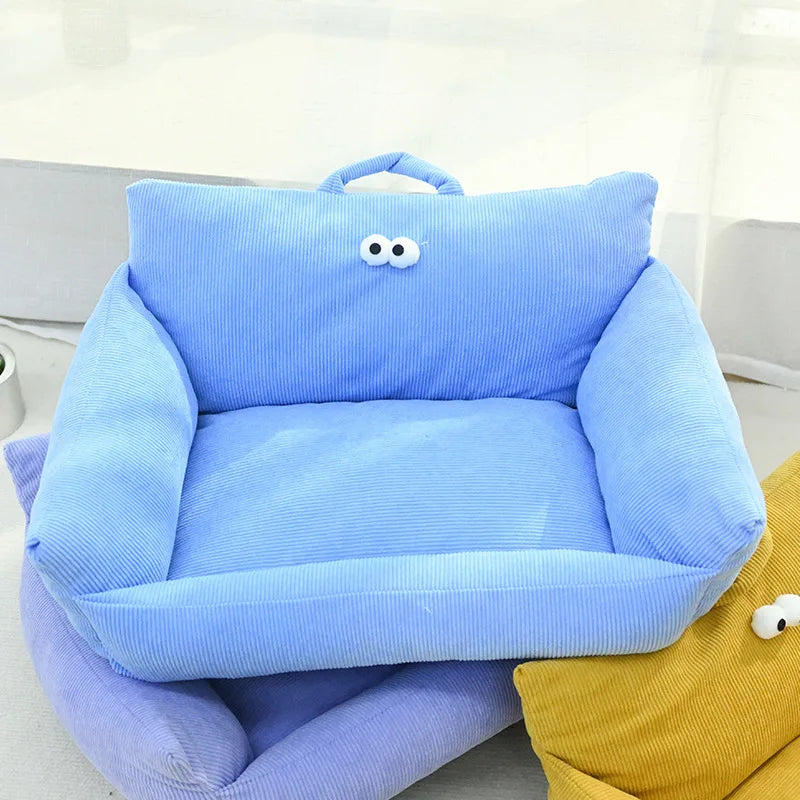 Wintertime Warm Pet Sofa Kennel Bed For Dogs And Cats