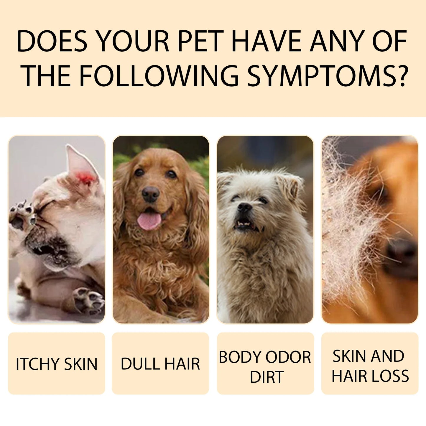 YEGBONG Gentle Pet Cleaning Shampoo For Dogs And Cats