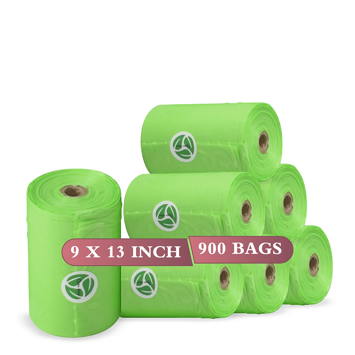 Biodegradable Dog Poop Bags 900 Count Leakproof Easy Tear Dispenser