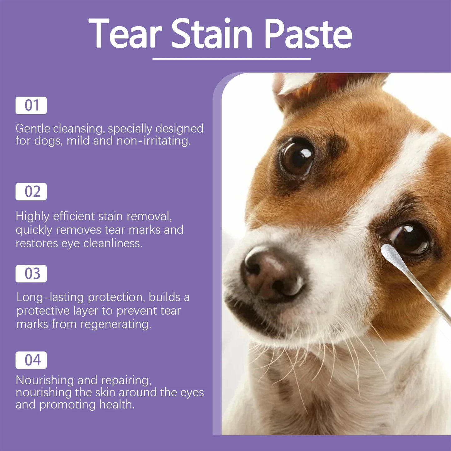 YEGBONG Pet Eye Care Cream For Tear Stains And Dirt