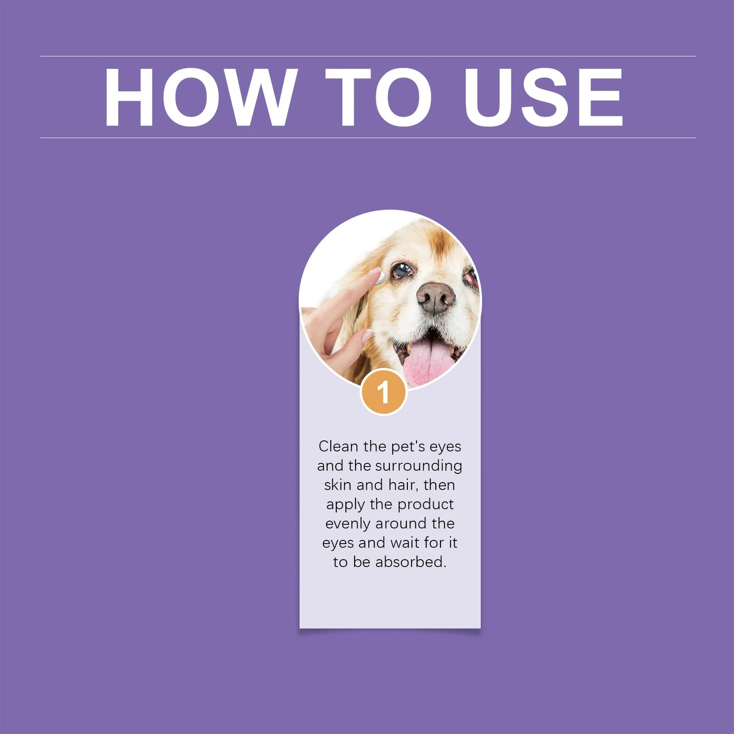 YEGBONG Pet Eye Care Cream For Tear Stains And Dirt