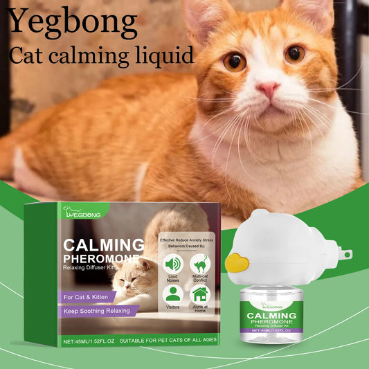 YEGBONG Cat Calming Set Gentle Formula Soothing Comfort