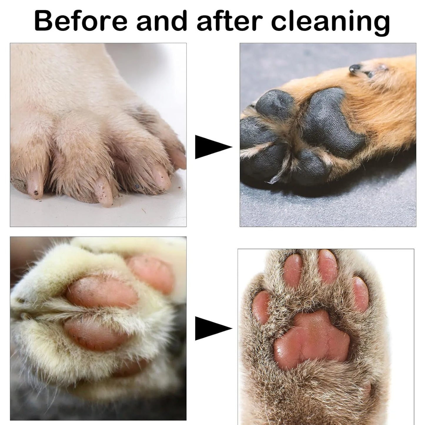 Portable Pet Paw Cleaning Cup With Soft Silicone Brush