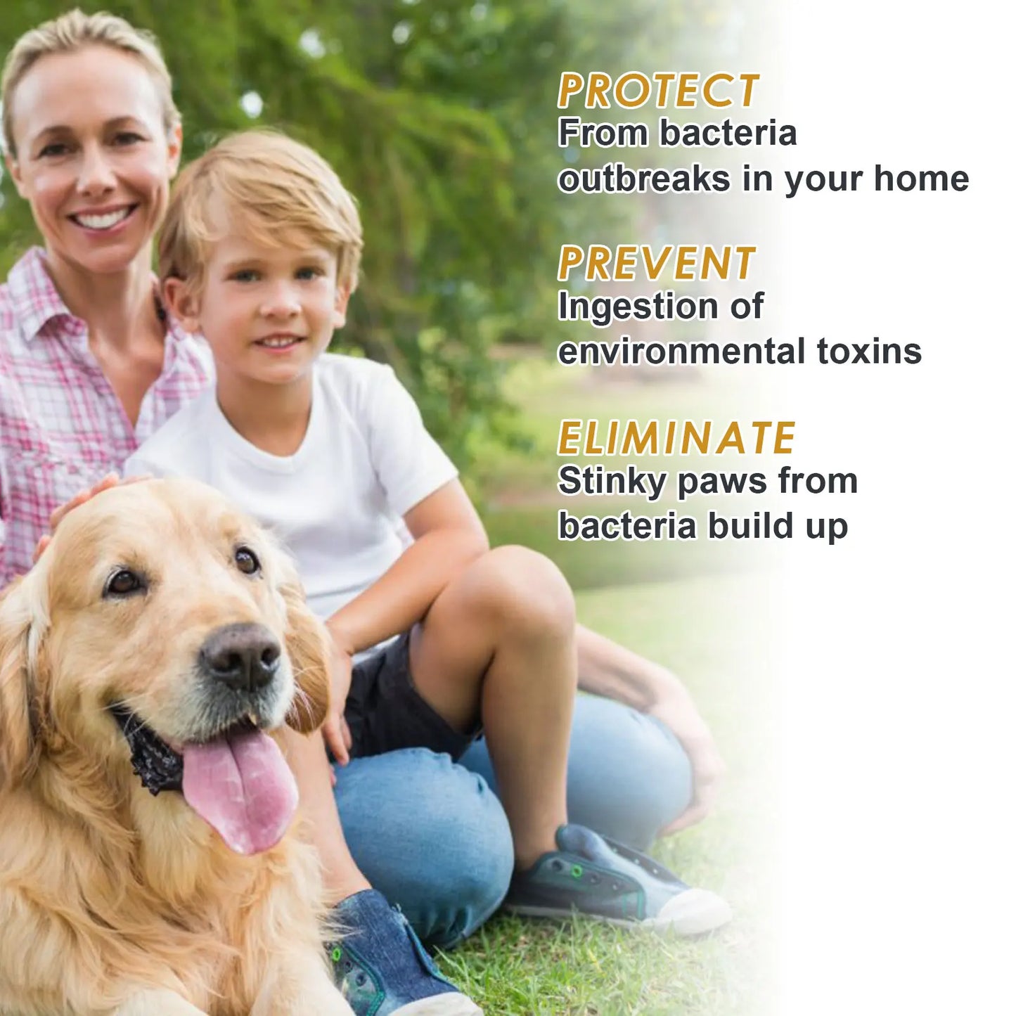 YEGBONG Waterless Pet Paw Cleaner Rich Bubble Formula