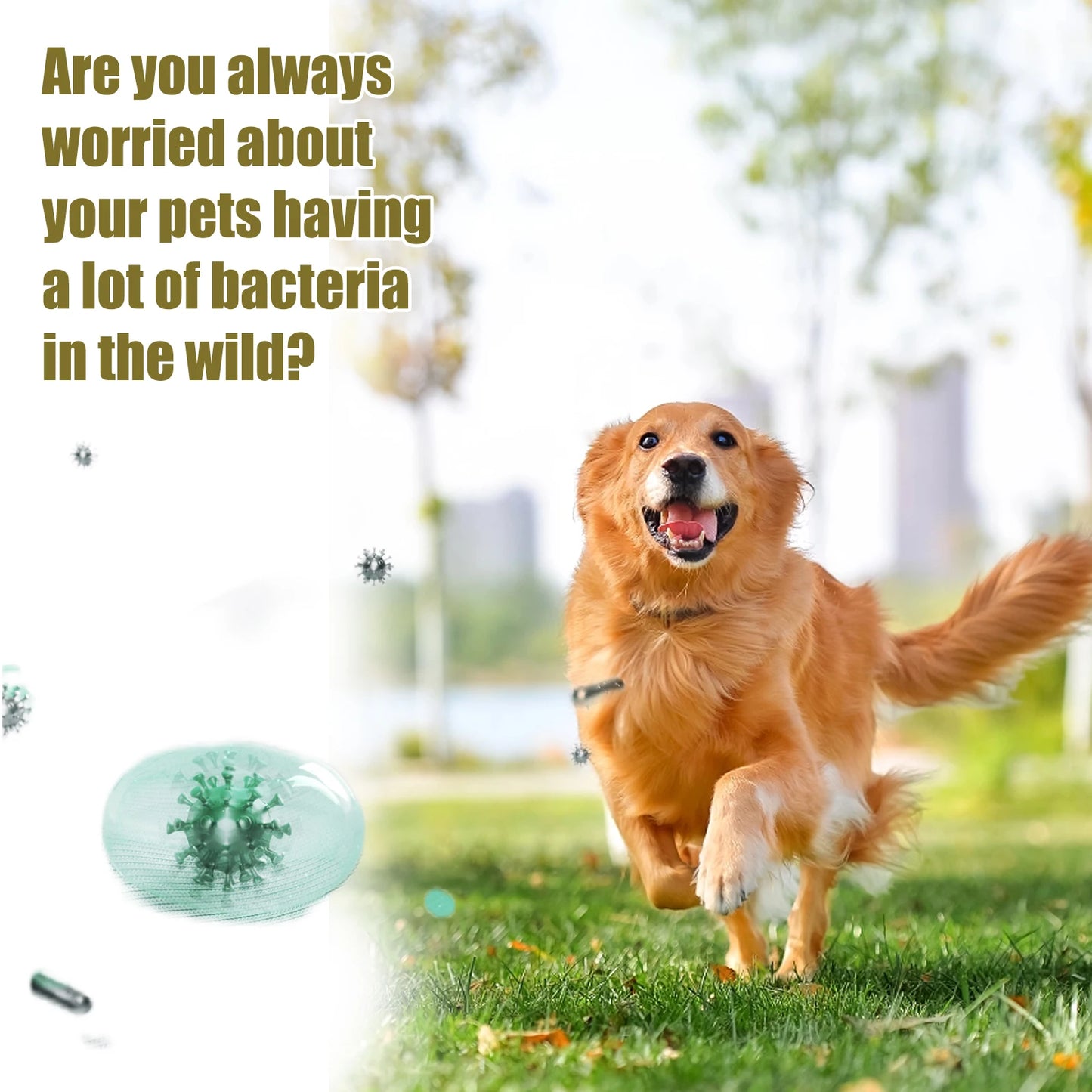 YEGBONG Pet Cleaning Wet Wipes For Ear Care And Grooming
