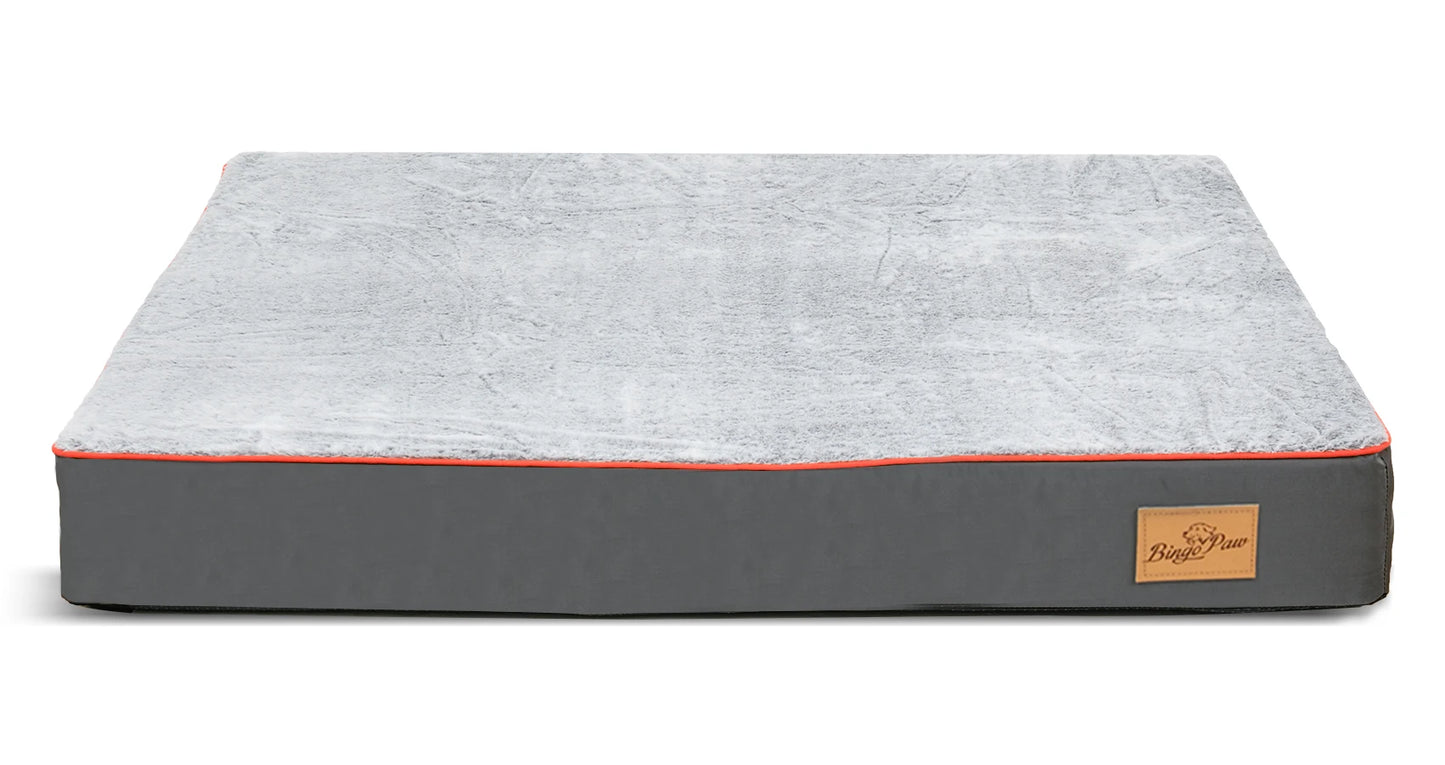BINGOPAW Waterproof Memory Foam Dog Bed With Removable Washable Cover