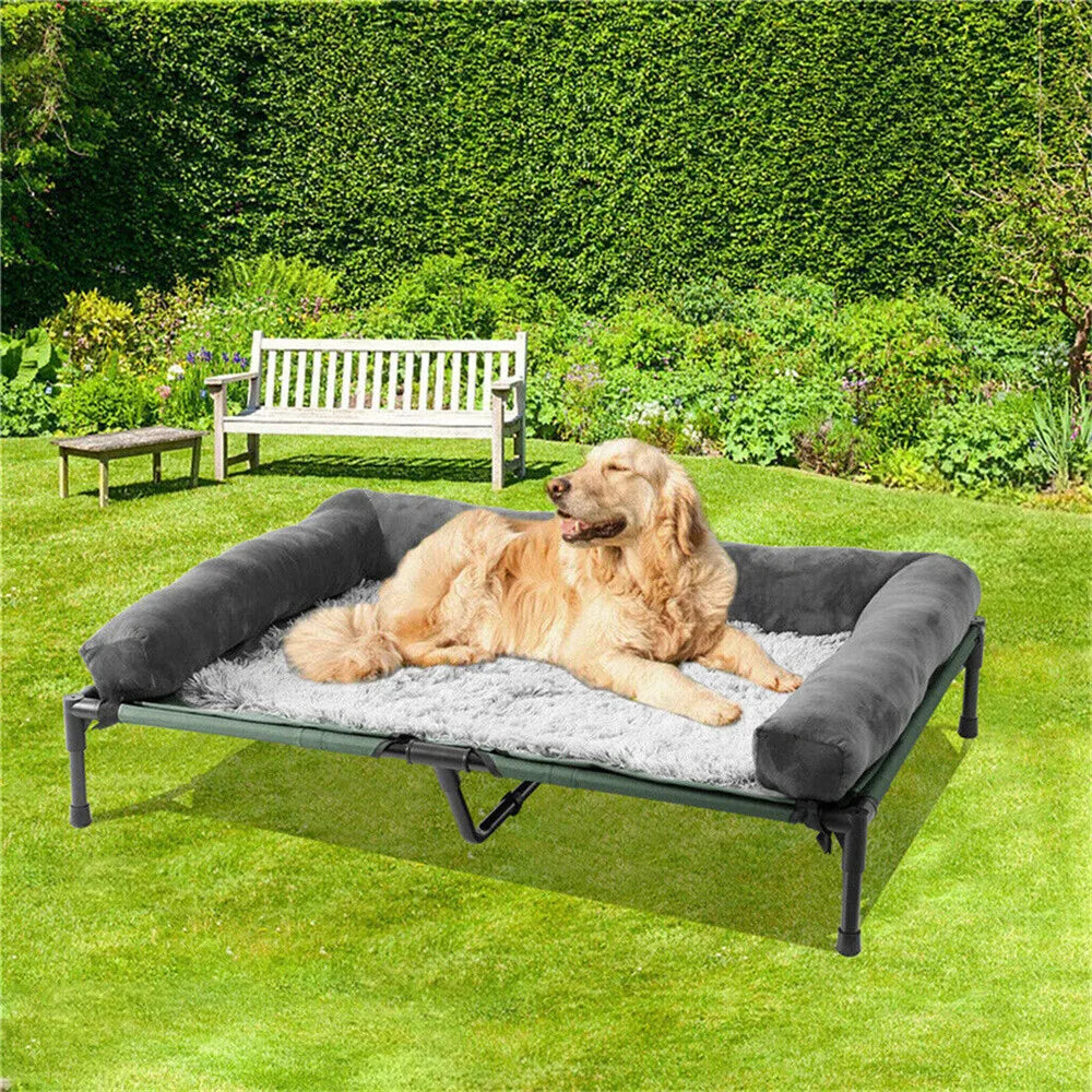 Borwart Cooling Elevated Dog Bed Indoor Outdoor Raised Sofa