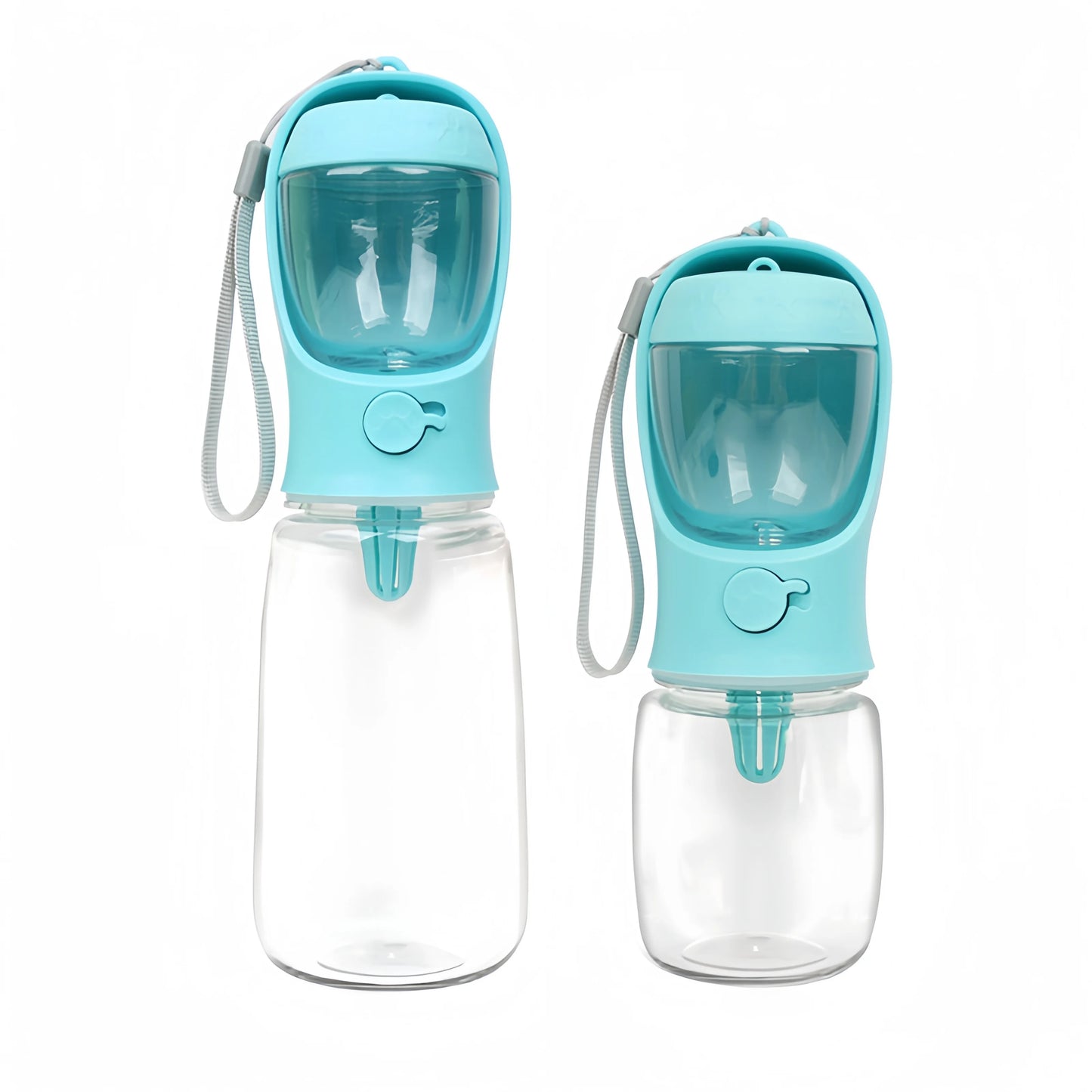 Portable Pet Water Bottle With Storage For Dogs And Cats