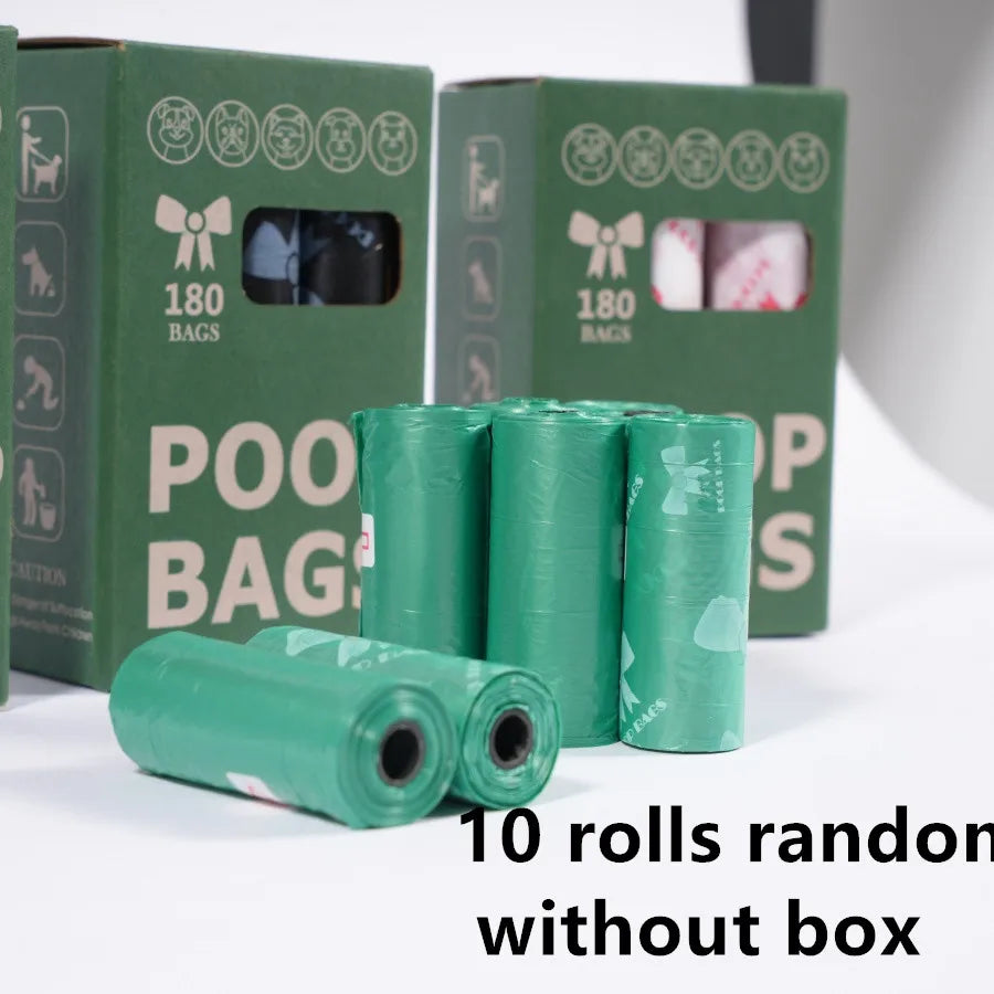 Dog Poop Bags 180Count Thick Leak Proof for Pets Supplies