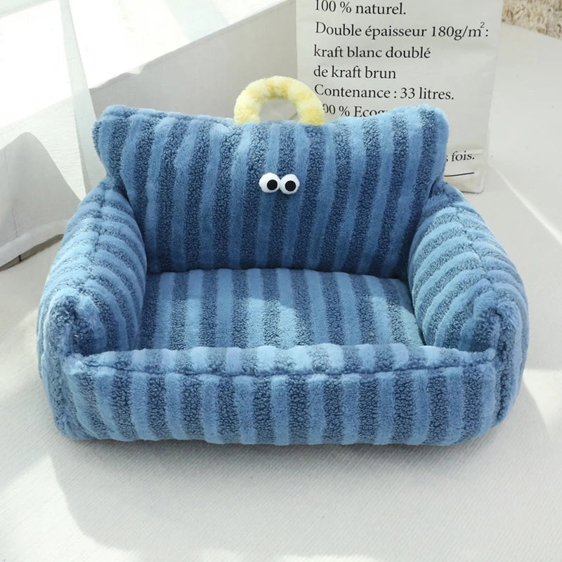 Wintertime Warm Pet Sofa Kennel Bed For Dogs And Cats