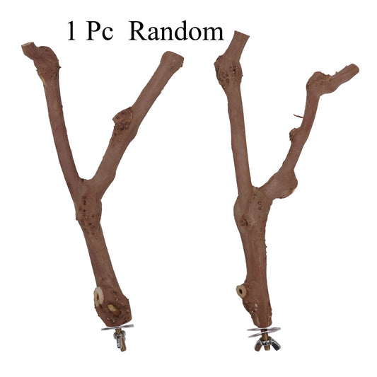 Grapewood Bird Perch And Grinding Toy For Parrots Cockatiels Parakeets