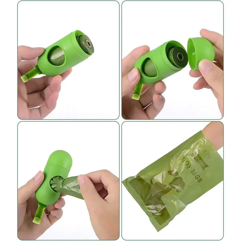 Biodegradable Scented Dog Waste Bags With 1 Dispenser 450 Count