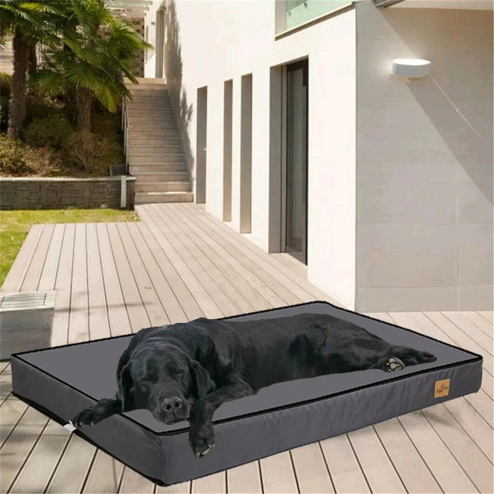 BORWART Orthopaedic Waterproof Dog Bed Two In One Removable Washable Cover