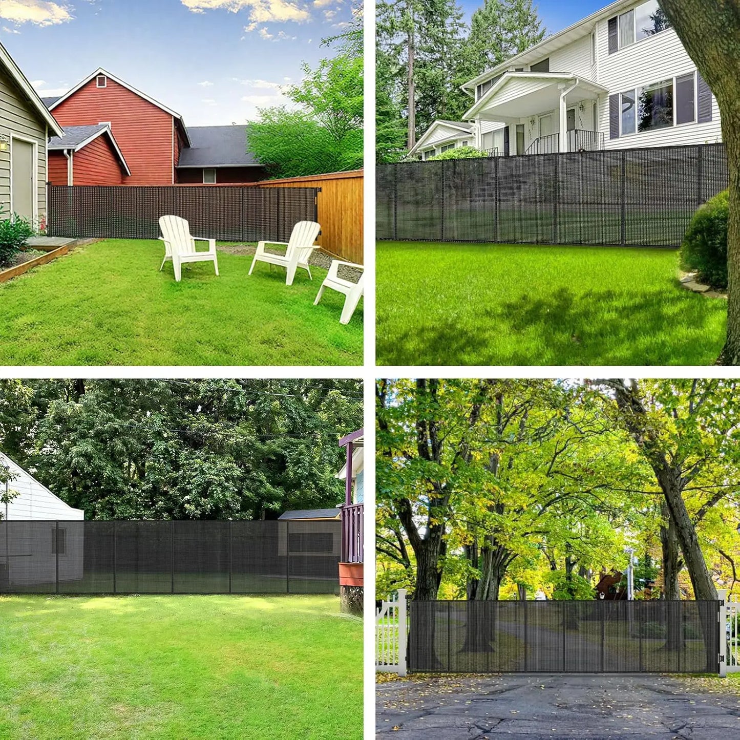 Retractable Pet Gate For Indoor Outdoor Use Versatile