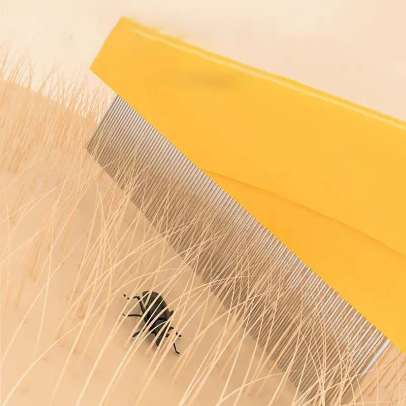 Pet Hair Shedding Comb for Dogs and Cats Gentle Flea Grooming Tool