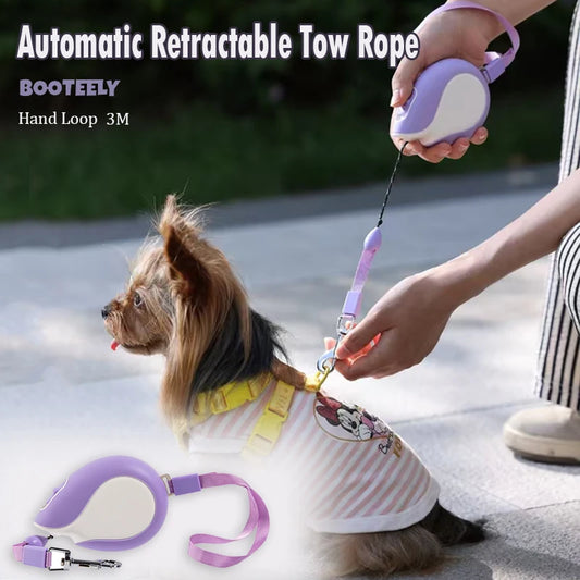 Booteely Auto Retractable Dog Leash With Quick Release Handle