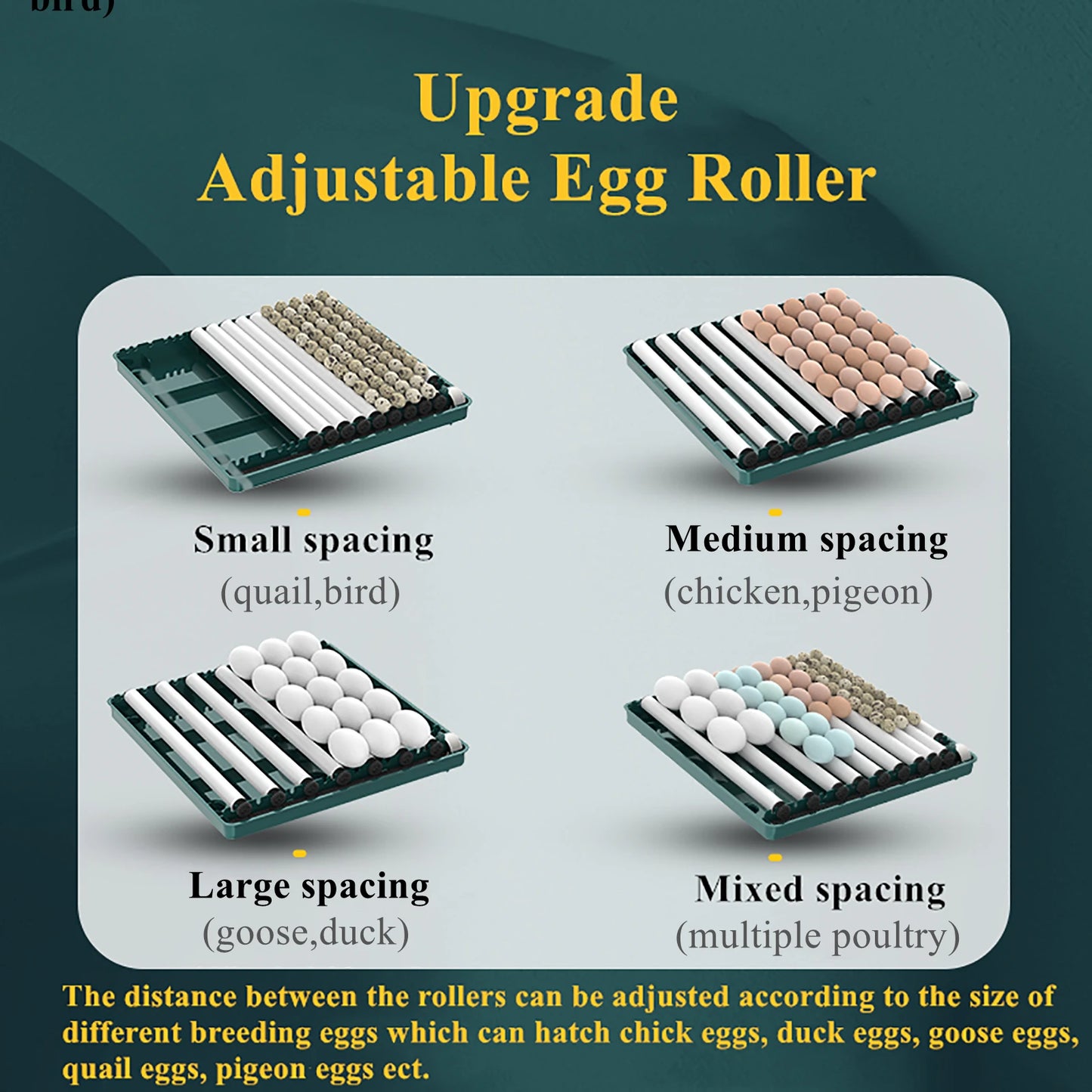 Egg Automatic Incubator for Poultry Hatching Machines