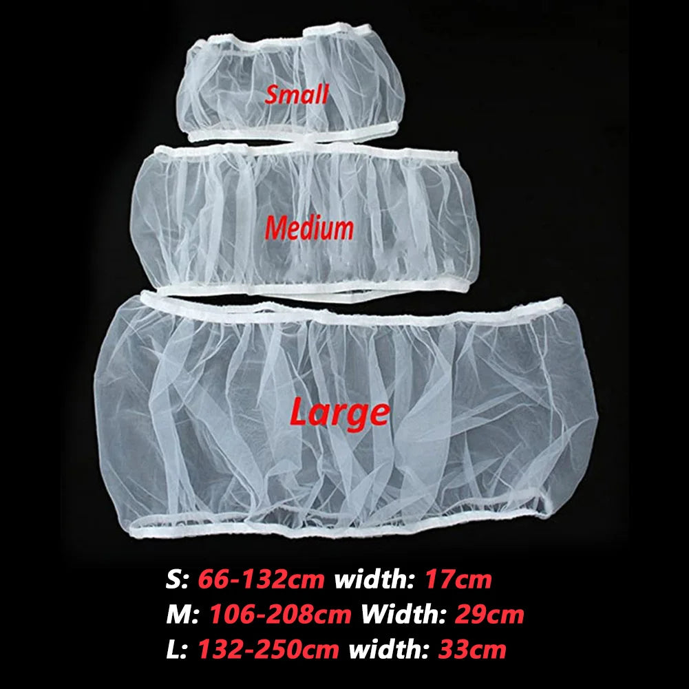 Nylon Mesh Bird Cage Cover for Parrots Easy Cleaning