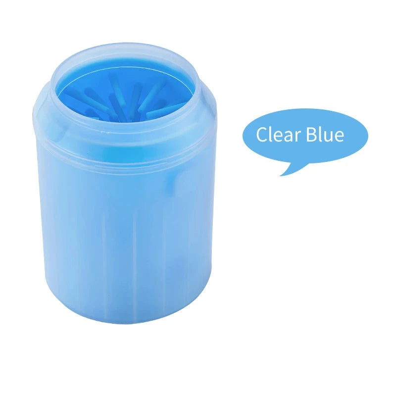 Soft Silicone Pet Foot Wash Container For Cats And Dogs