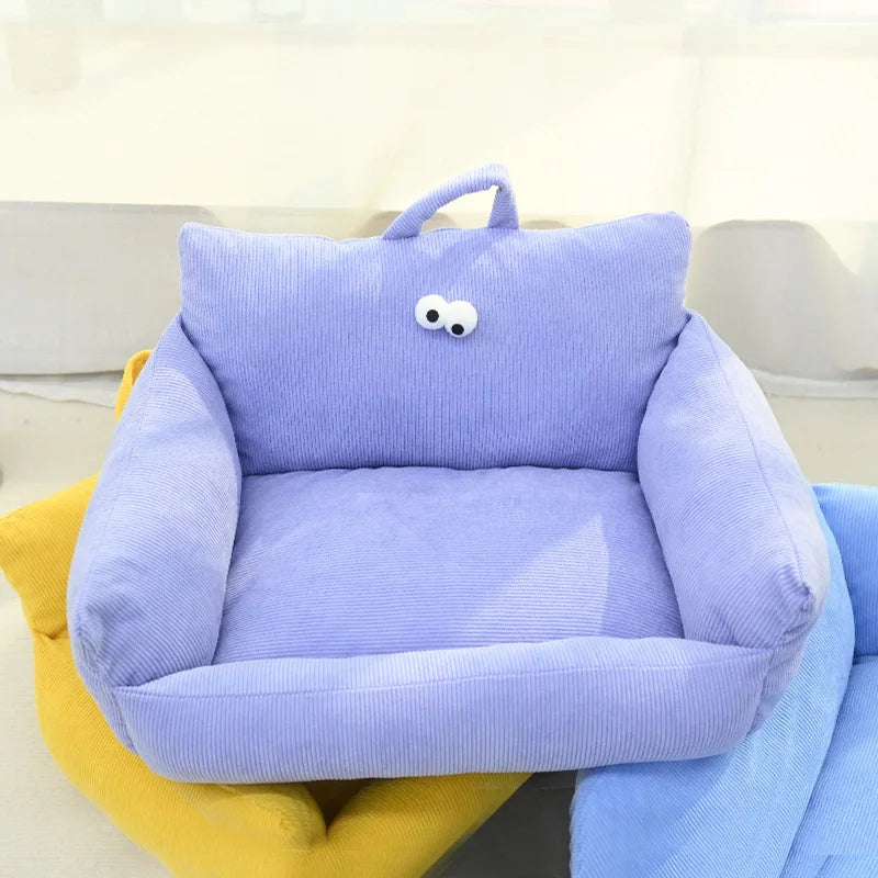 Wintertime Warm Pet Sofa Kennel Bed For Dogs And Cats