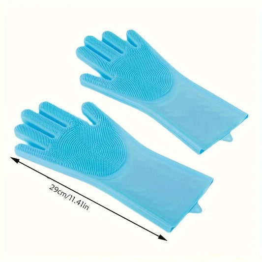 Eco-Friendly Silicone Pet Grooming Glove For Bath And Hair Removal