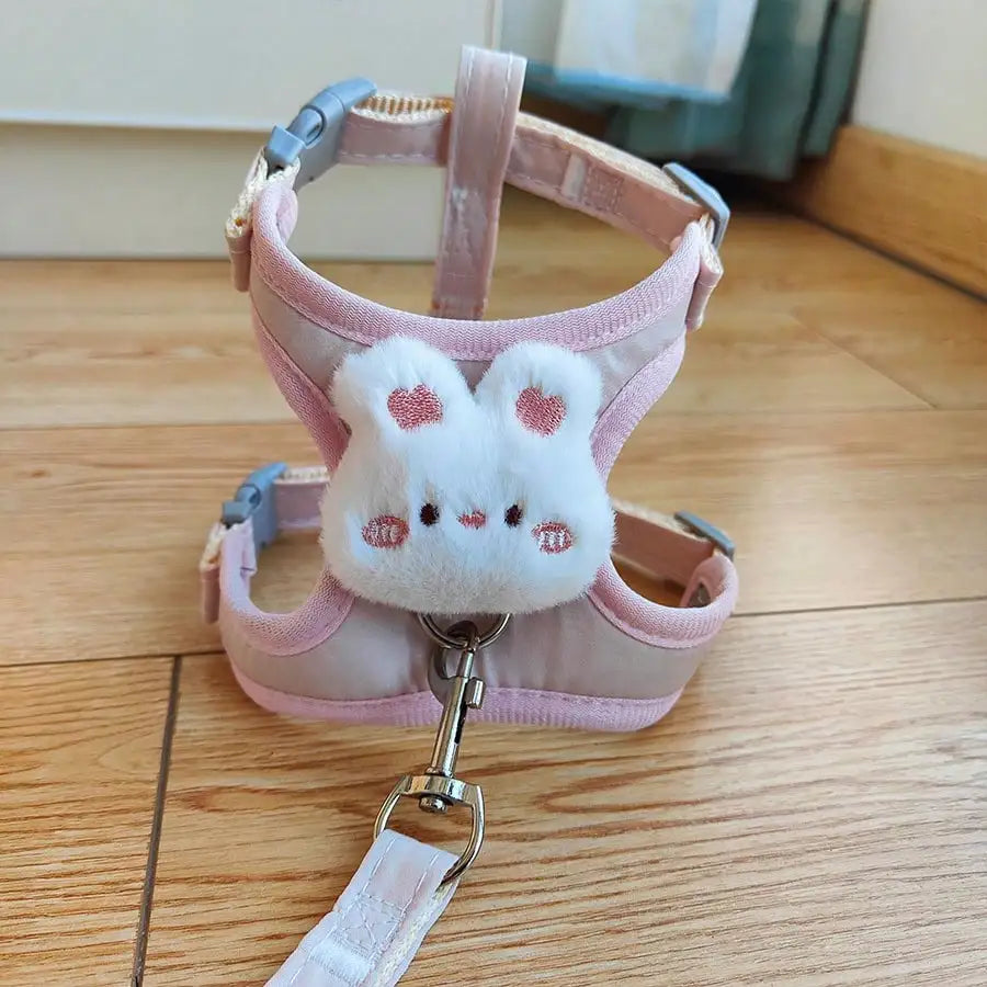 Cat Chest Harness And Leash For Escape Prevention Small Kittens
