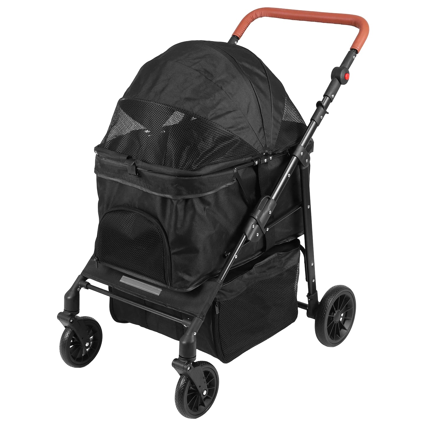 Shunmaii Pet Stroller Foldable Jogger For Small And Medium Dogs