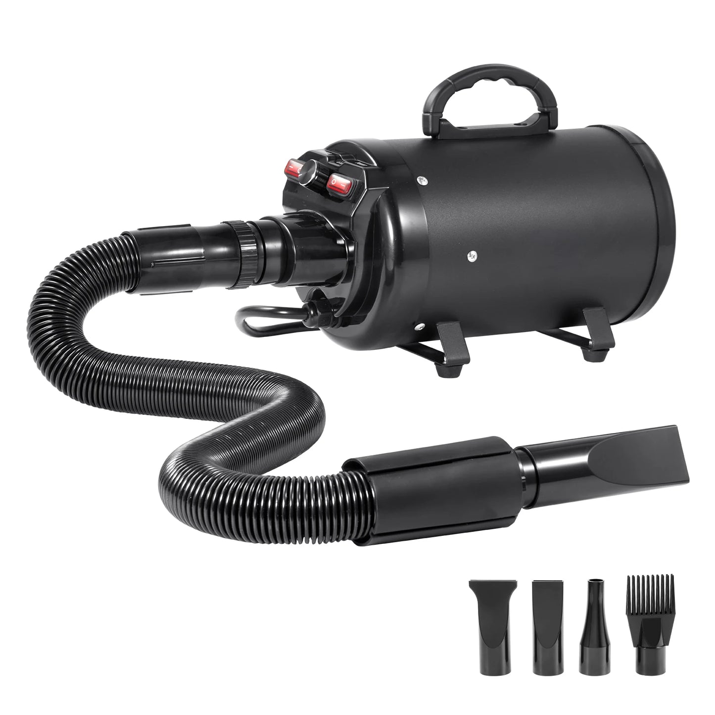 SucceBuy Dog Blow Dryer With Adjustable Speed Temperature And Nozzles