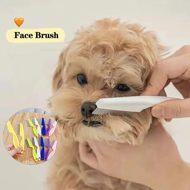 Pet Hair Shedding Comb for Dogs and Cats Gentle Flea Grooming Tool
