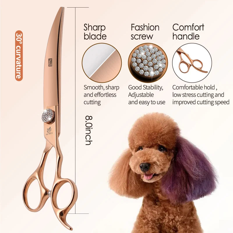 Fenice JP440C Pet Grooming Scissors Set For Canine Groomers