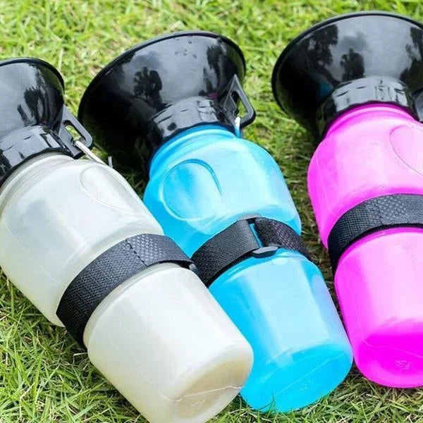 Portable Pet Water Bottle With Cup For Dogs And Cats