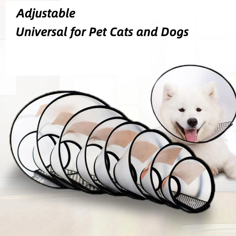 Pet Protective Recovery Collar For Cats And Dogs Comfort Fit