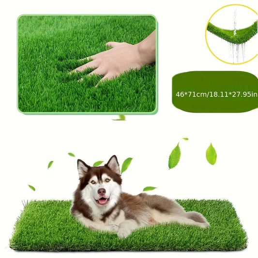 Washable Dog Grass Mat For Training And Odor Control