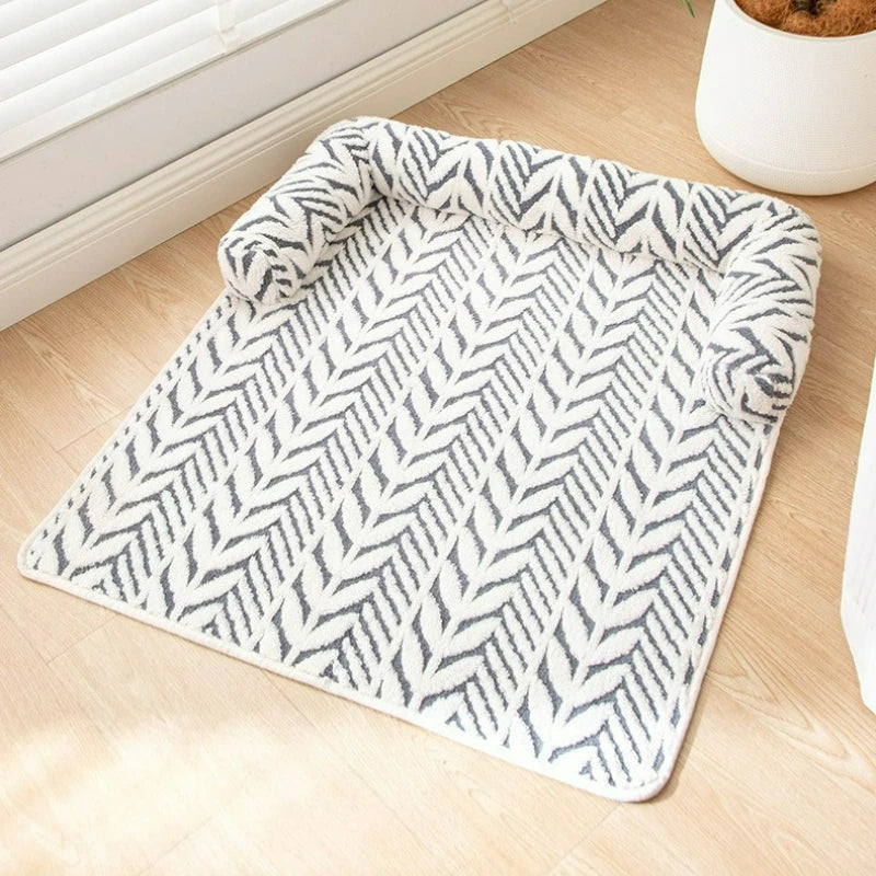 Pet Mat Thickened Non Slip Plush Bed Dogs And Cats