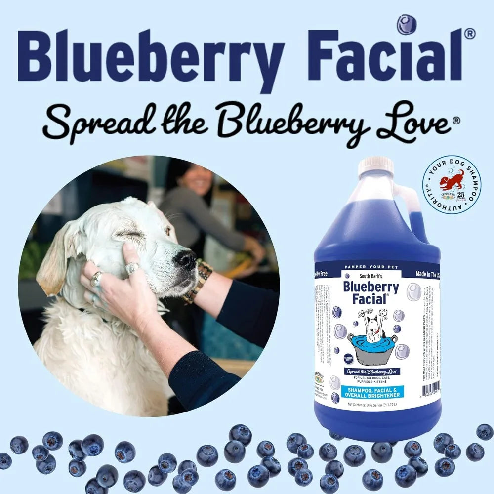 XMSJ South Bark Blueberry Facial For Dogs And Cats