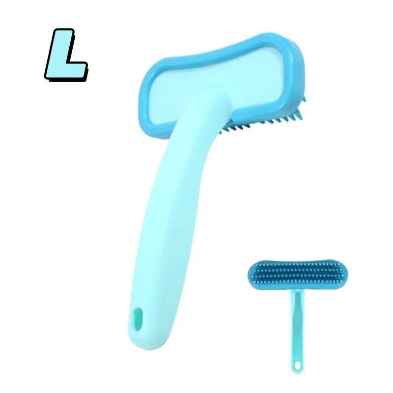 Rabbit Silicone Pet Comb for Cats and Guinea Pigs Grooming