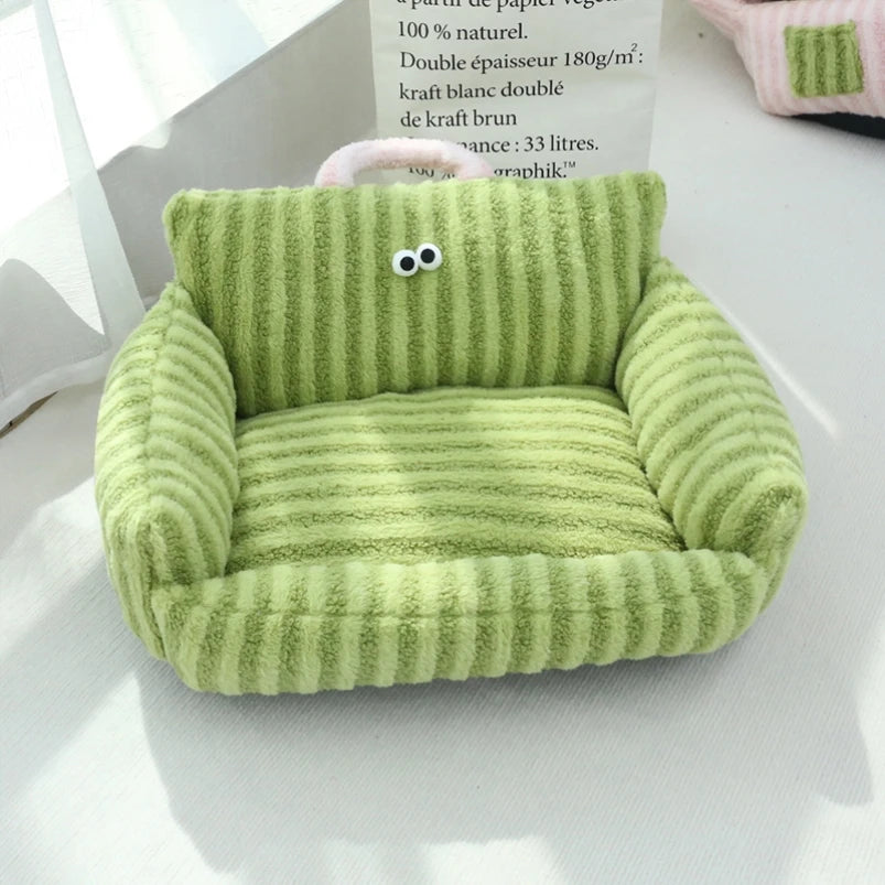 Wintertime Warm Pet Sofa Kennel Bed For Dogs And Cats