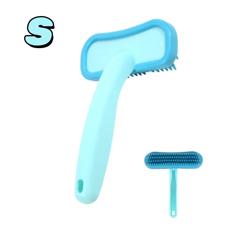 Rabbit Silicone Pet Comb for Cats and Guinea Pigs Grooming