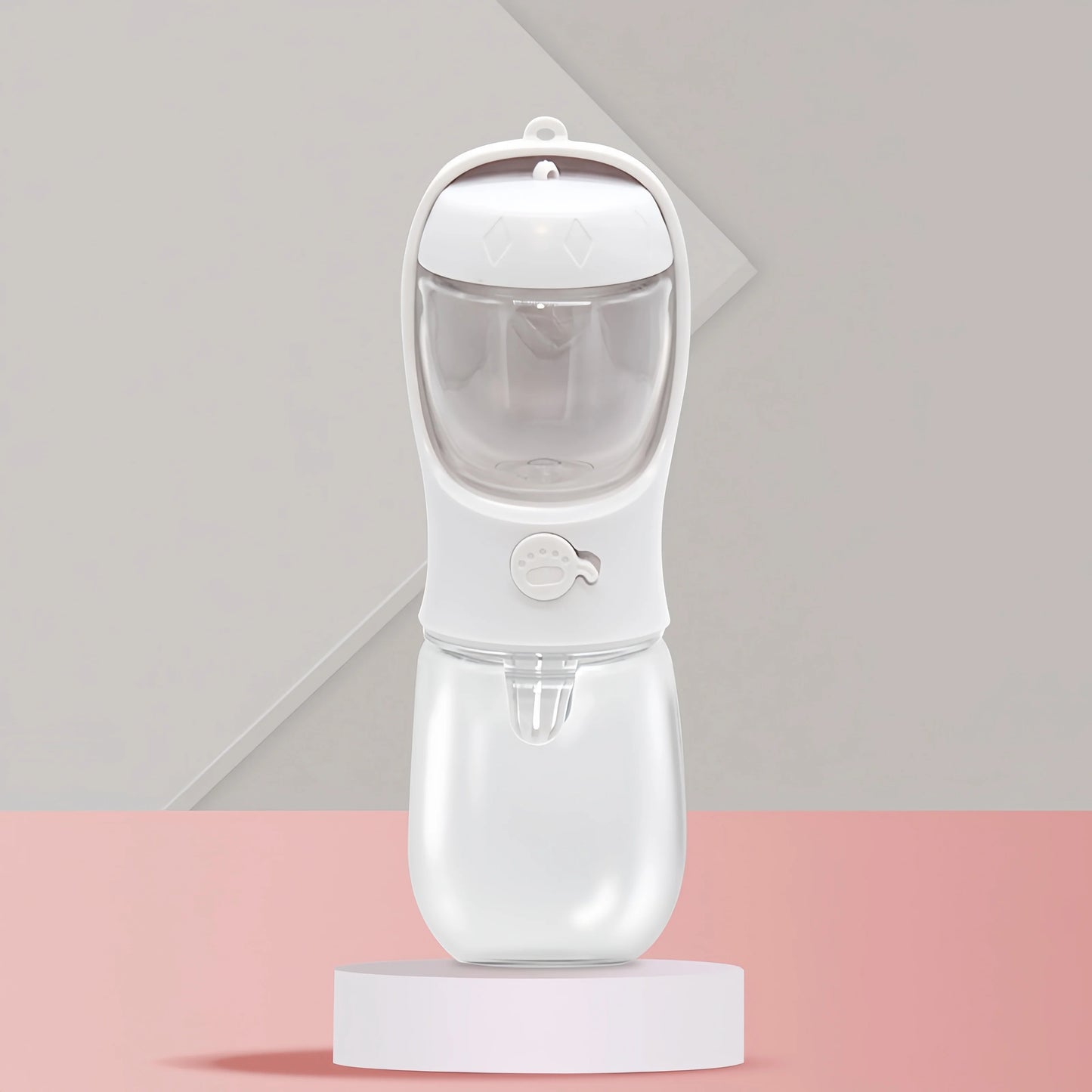 Portable Pet Water Bottle With Storage For Dogs And Cats