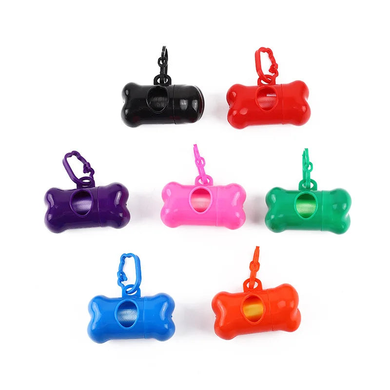 Bone Shaped Pet Garbage Bag Dispenser For Dogs Outdoors